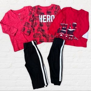 Baby Boy 12 month Long Sleeve & Pants Bundle